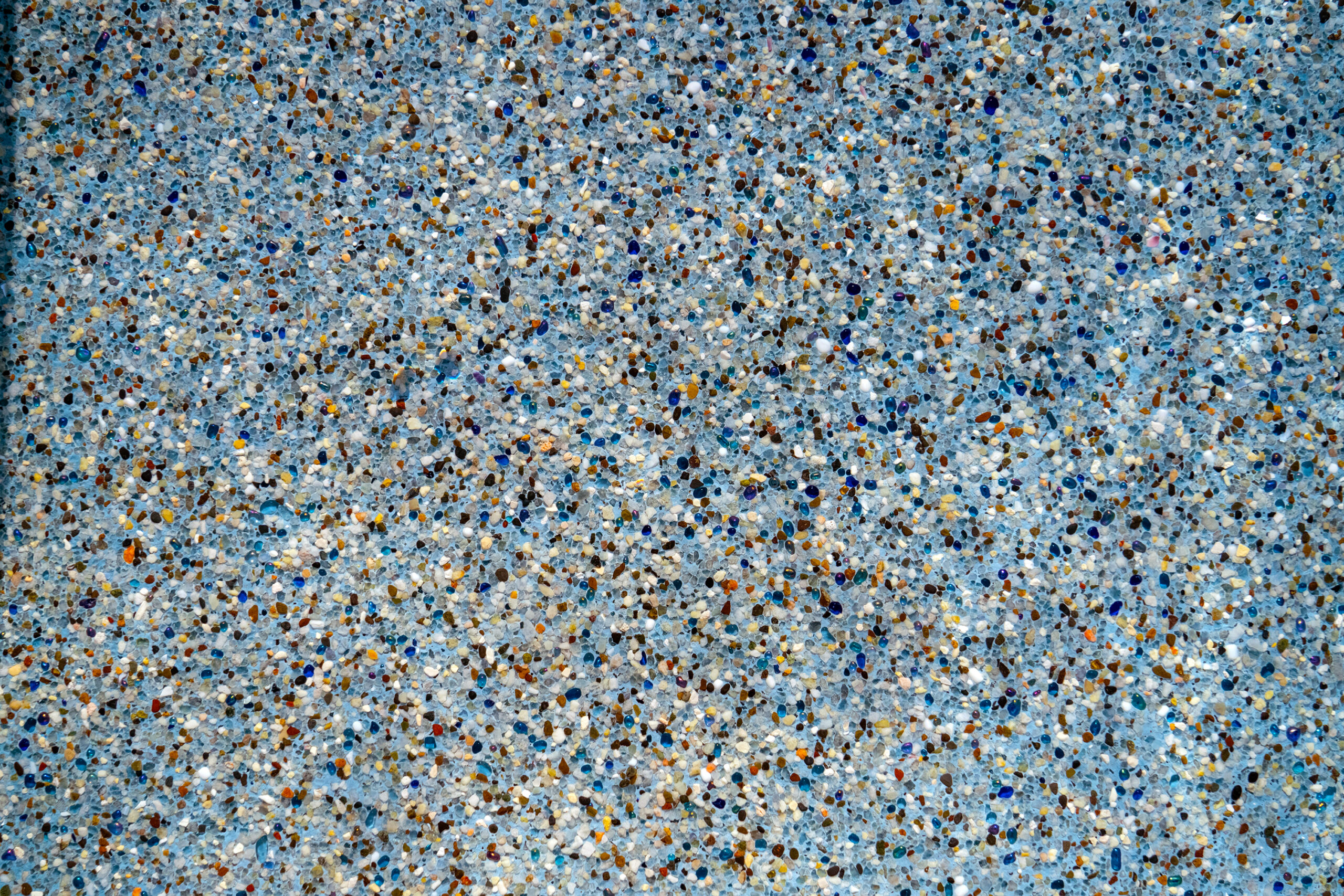 Sea Glass Pebble Interior